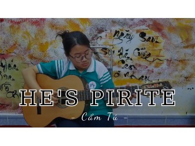He's Pirate guitar solo | Cẩm Tú | Lớp nhạc Giáng Sol Quận 12